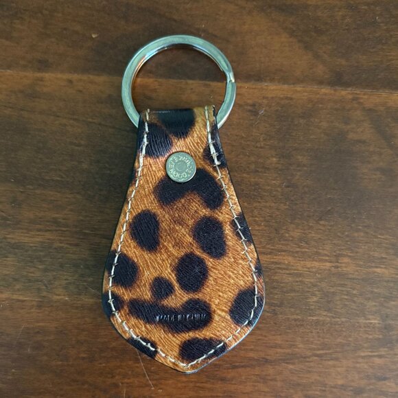 Dooney Bourke Cheetah Key Ring - Picture 2 of 3